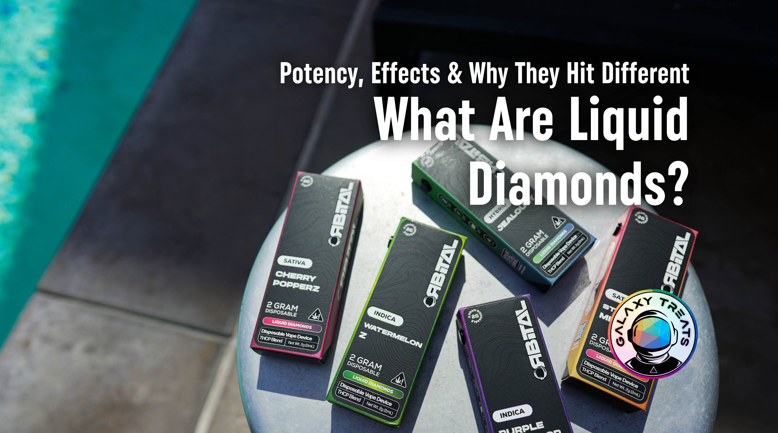 What Are Liquid Diamonds? Potency, Effects & Why They Hit Different   Galaxy Treats