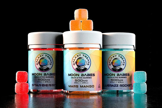 Mars Mango THC Gummies - Delta 8 Candy Flavor - Galaxy Treats in the U.S.