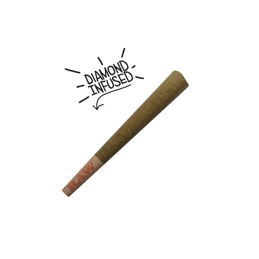 Wifi OG - Diamond Infused 2ct THCA Prerolls