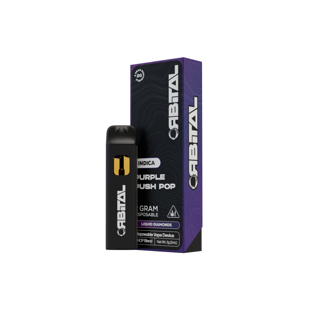 Purple Push Pop - Orbital 2G THCP Disposable