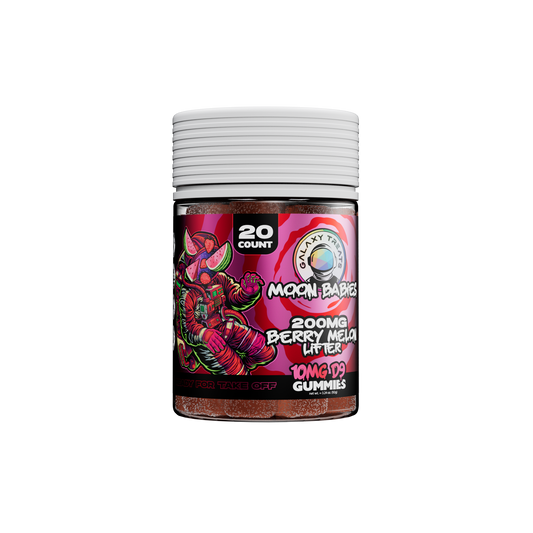 Berry Melon Lifter Delta 9 Gummies - 10MG Delta 9 - Front Facing Product Image - Galaxy Treats in the U.S.