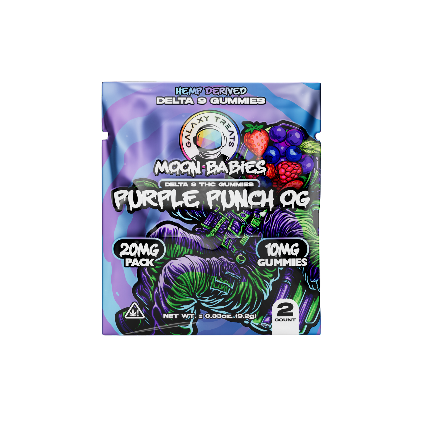 Purple Punch OG D9 Gummies