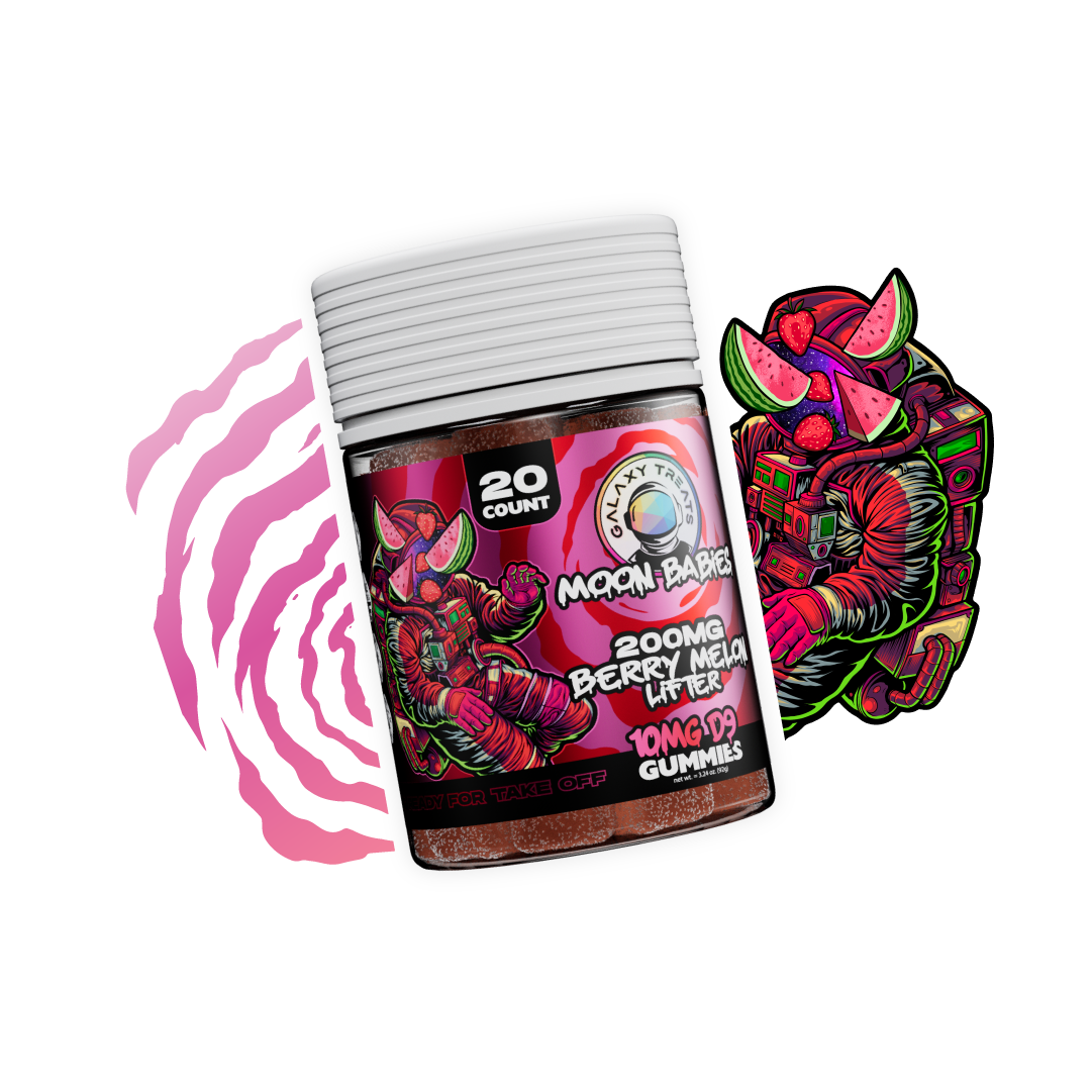 Berry Melon Lifter D9 Gummies