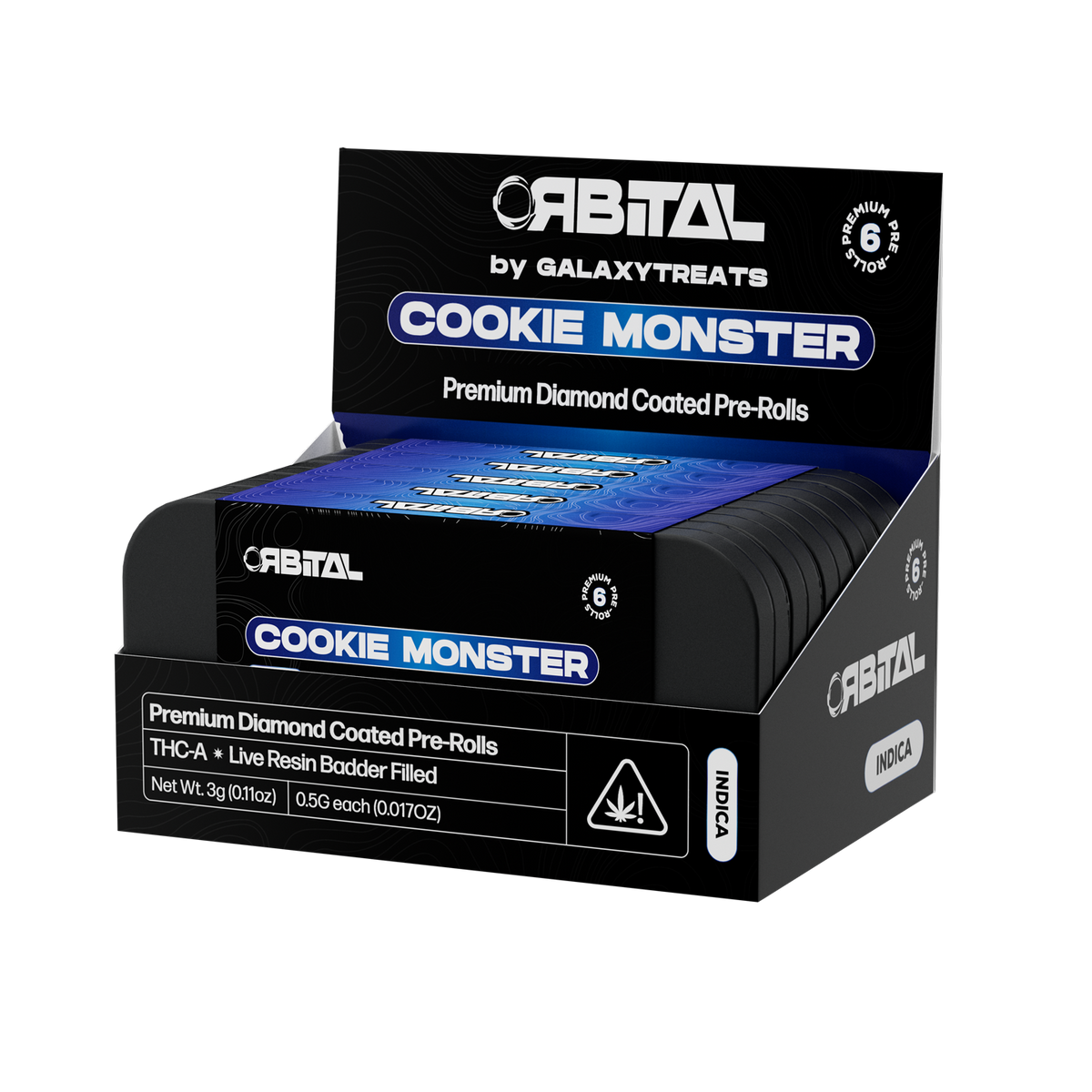 Cookie Monster - Orbital THCA Pre-Rolls