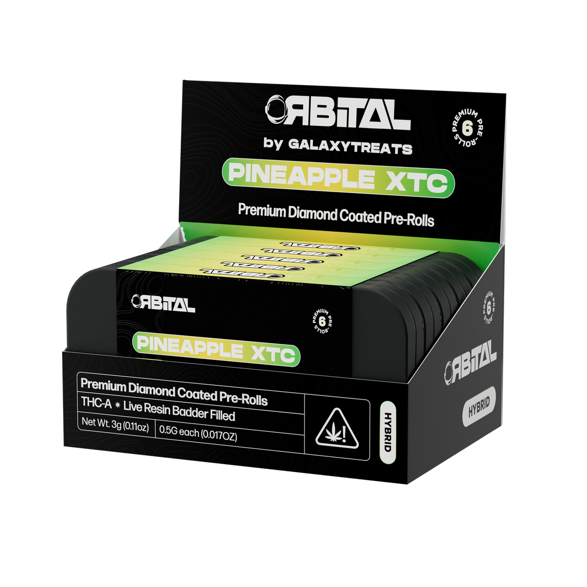 Pineapple XTC - Orbital THCA Pre-Rolls