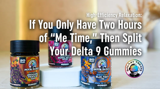 High-Efficiency Relaxation: If You Only Have Two Hours Of "Me Time," Then Split Your Delta 9 Gummies