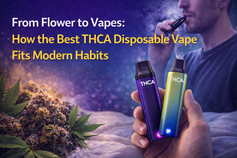 Best THCA Disposable Vape Fits Modern Habits