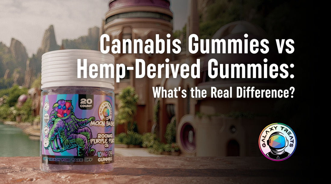 cannabis gummies vs hemp-derived gummies
