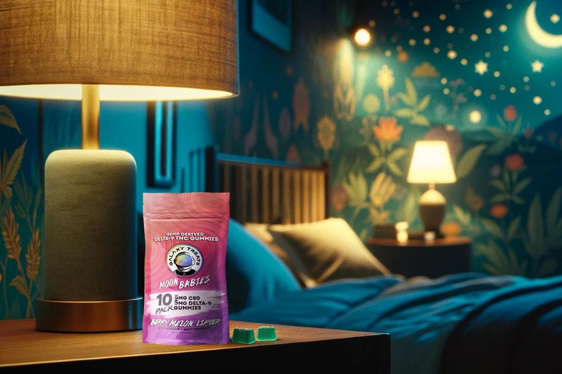 Delta 8 Delta 9 THC gummies for Sleep