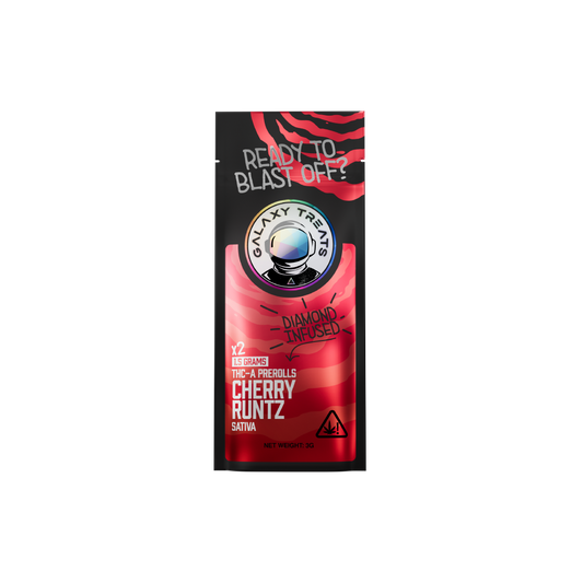 Cherry Runtz - Diamond Infused 2ct THCA Prerolls
