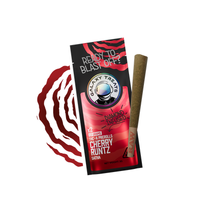 Cherry Runtz - Diamond Infused 2ct THCA Prerolls
