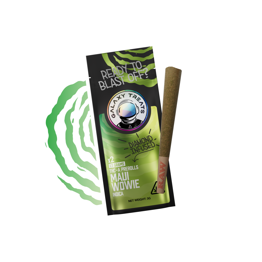 Maui Wowie - Diamond Infused 2ct THCA Prerolls