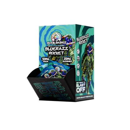 Bluerazz Rocket D8 Gummies