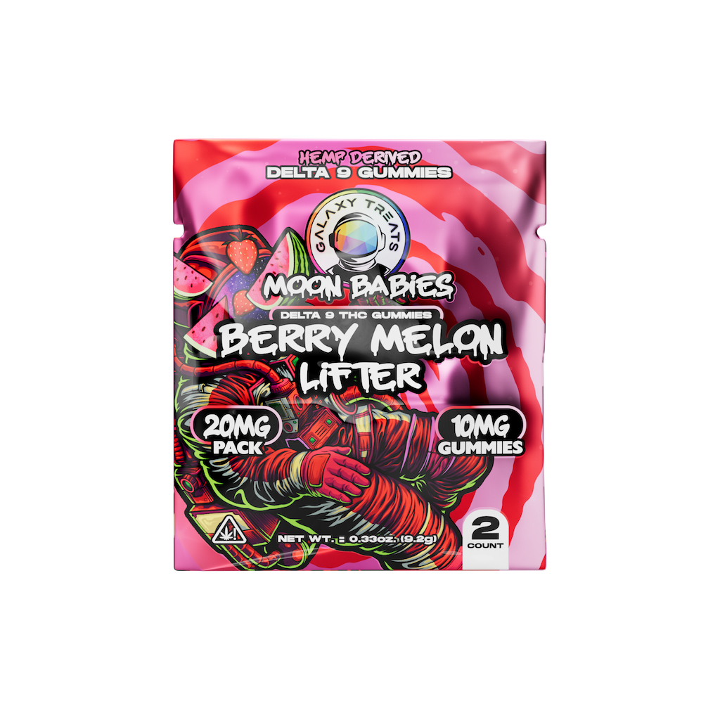 Berry Melon Lifter D9 Gummies