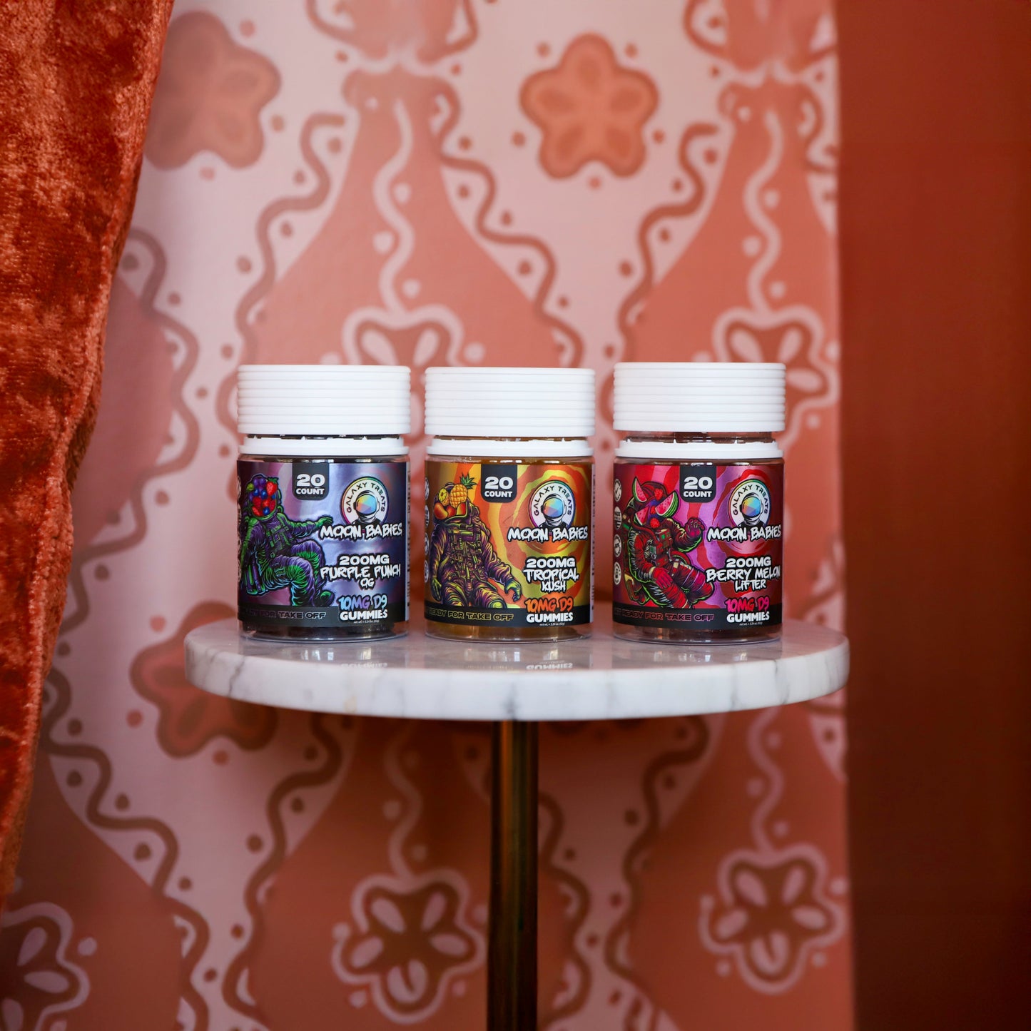D9 - Bundle - Tropical Kush - Berry Melon Lifter - Purple Punch OG - Discount - Moon Babies - Edibles - Galaxy Treats