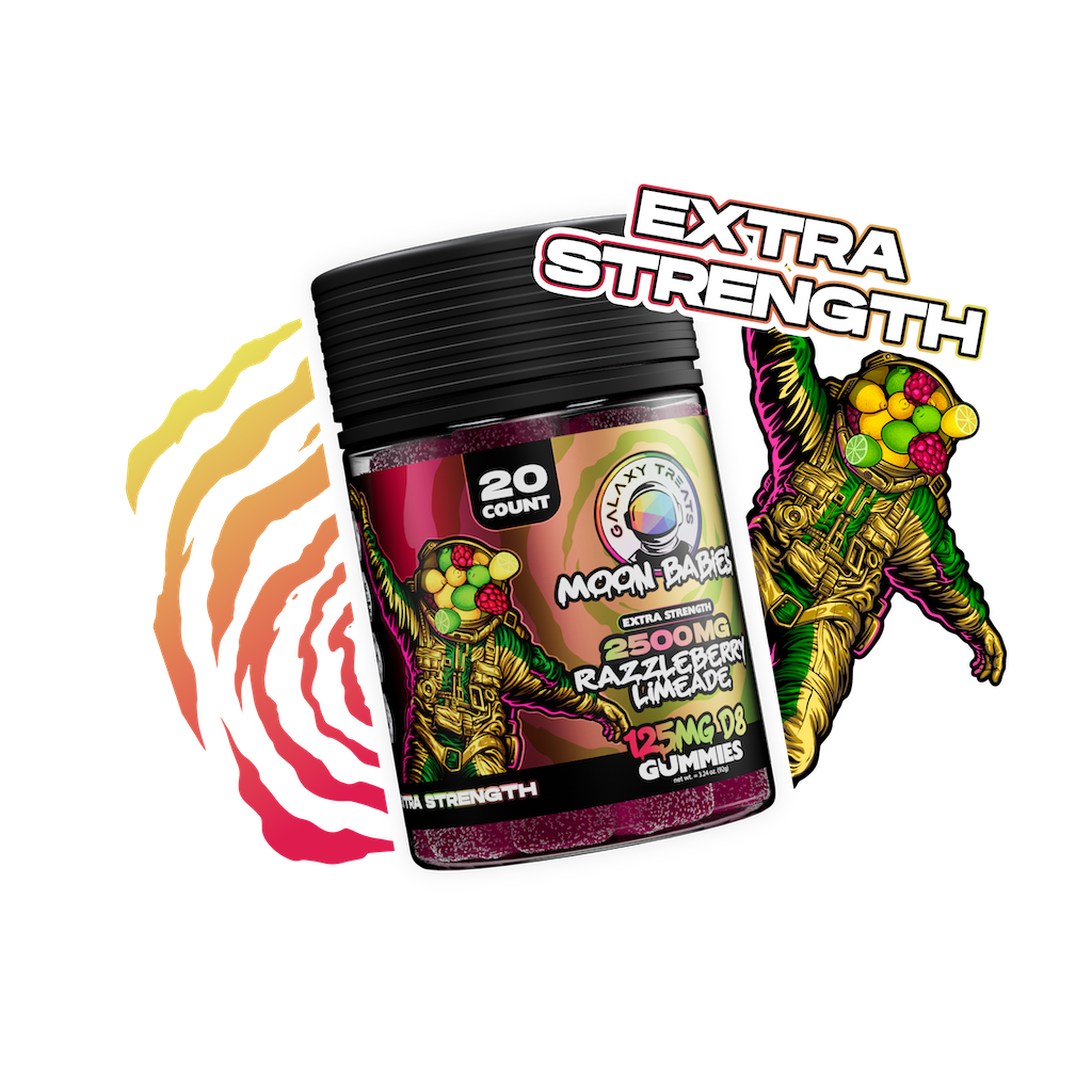 Razzleberry Limeade D8 Extra Strength Gummies | Galaxy – Galaxy Treats