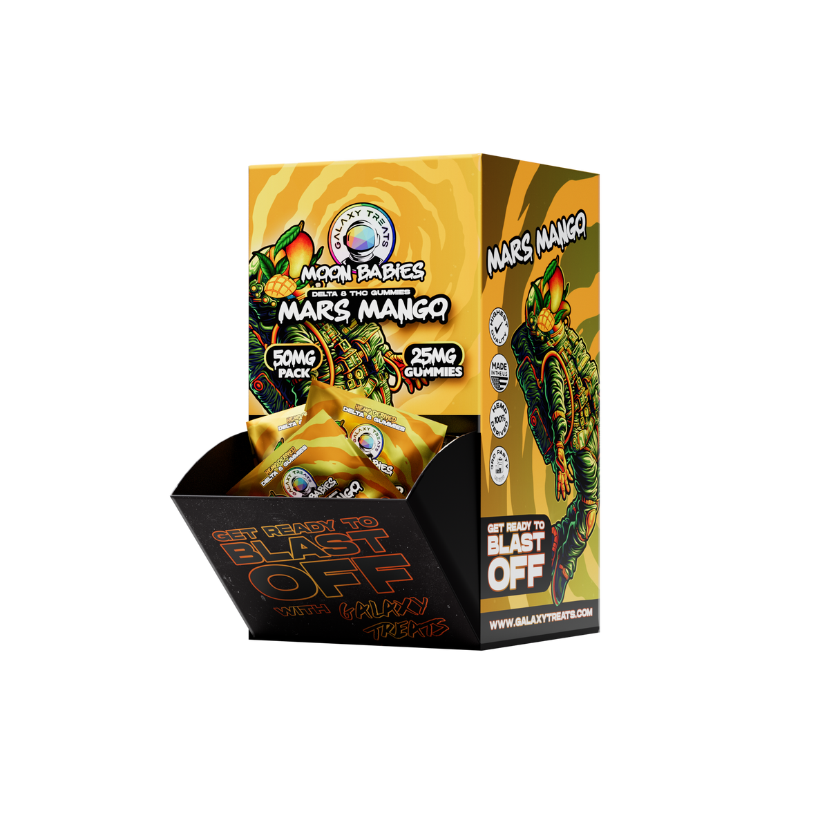 Mars Mango D8 Gummies