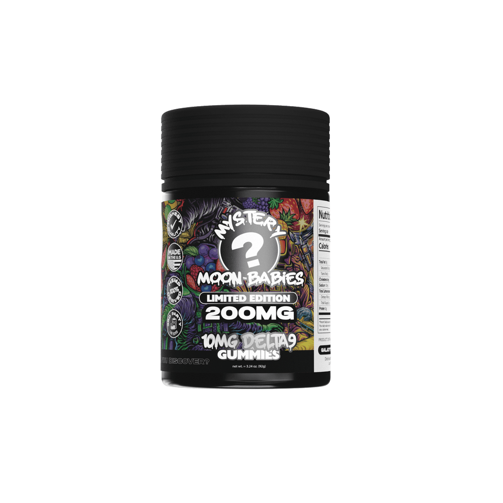Mystery Flavor Delta 9 Gummies - 10MG Delta 9 - Front Facing Product Image - Galaxy Treats in the U.S.