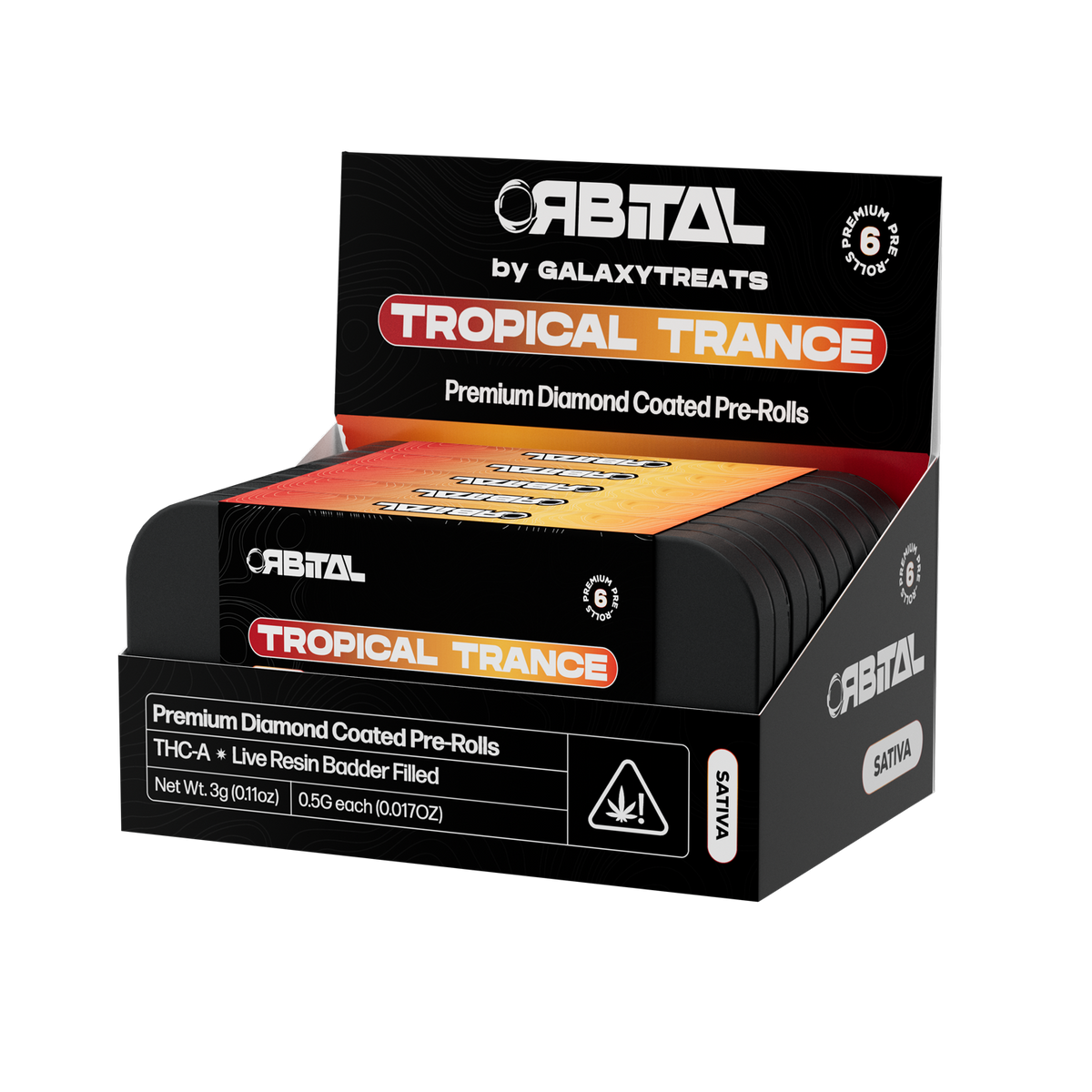 Tropical Trance - Orbital THCA Pre-Rolls
