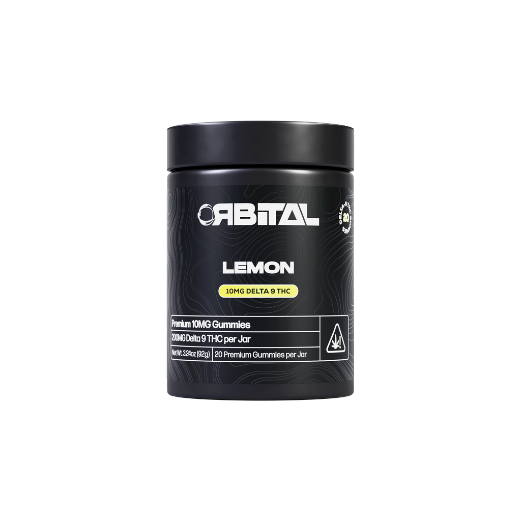 Orbital: Lemon 10mg D9 Gummies