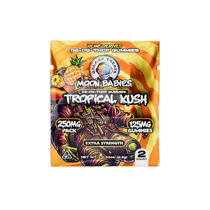 Tropical Kush D8 D9 THCP Extra Strength Gummies